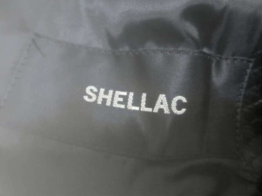 超レアモデル SHELLAC リアルパイソンレザージャケット 日本製 42 黒