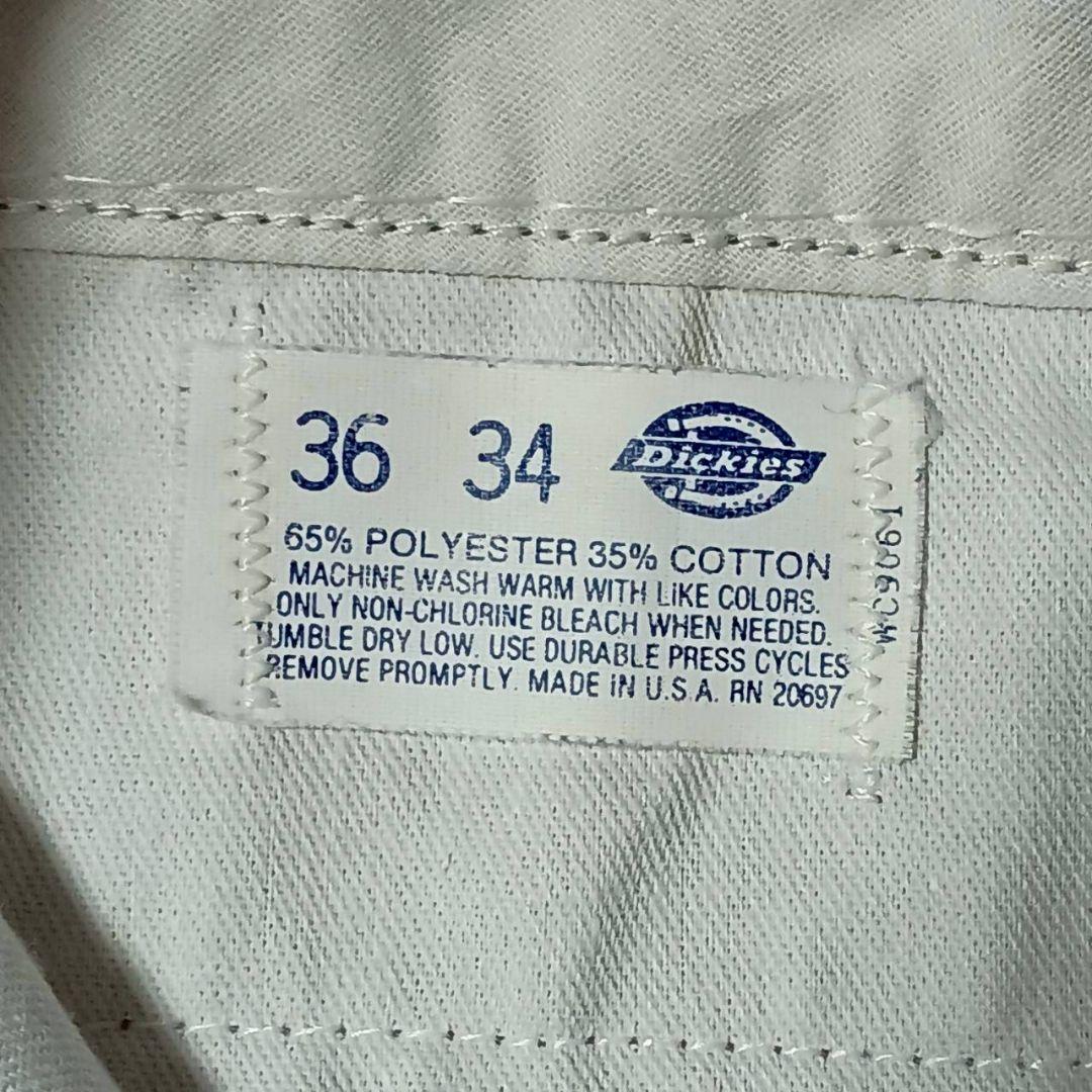 80s Dickies 874 USA製 チビタグ ワークパンツ W36