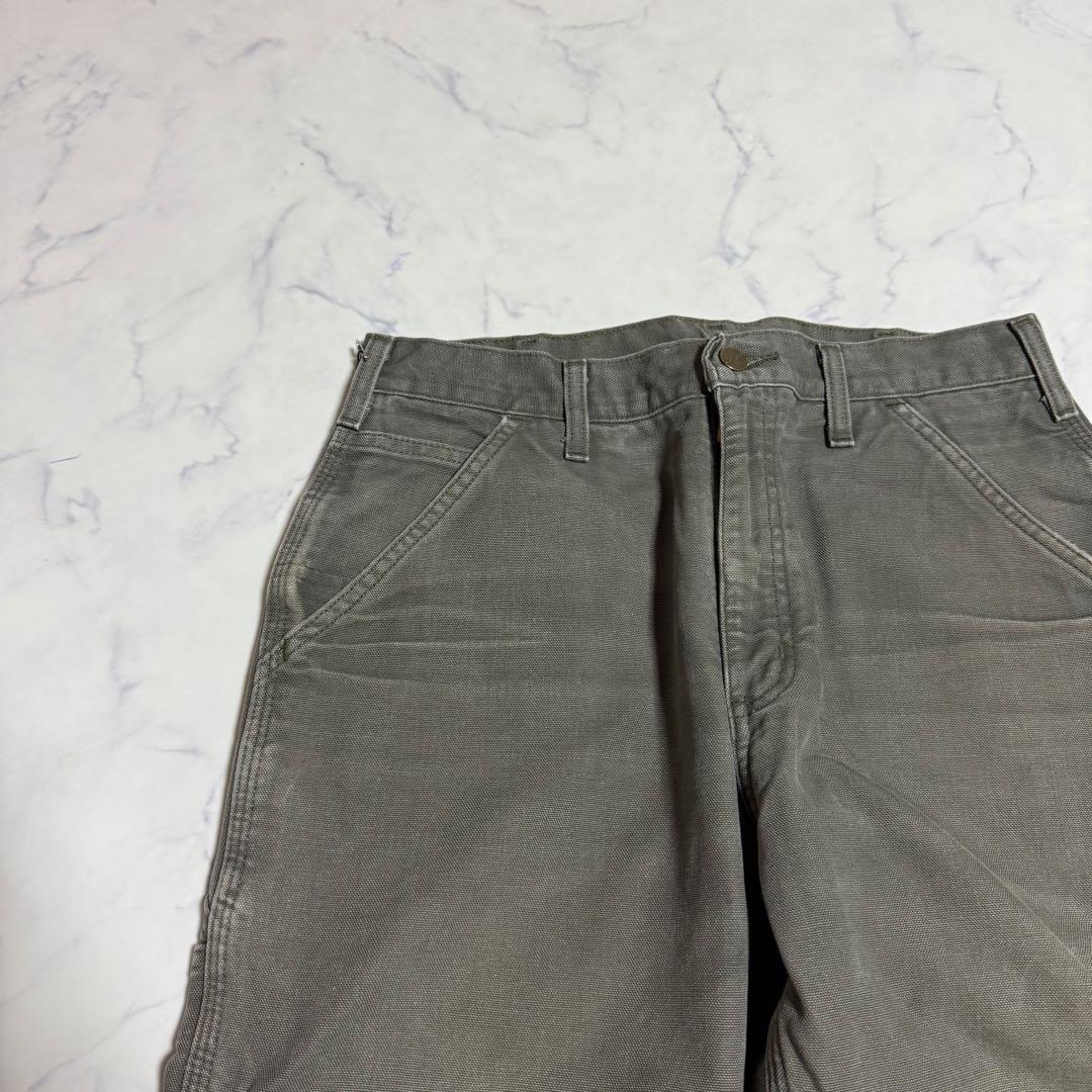 CARHARTT カーハート ペインターパンツ ダック生地 モスグリーン W32