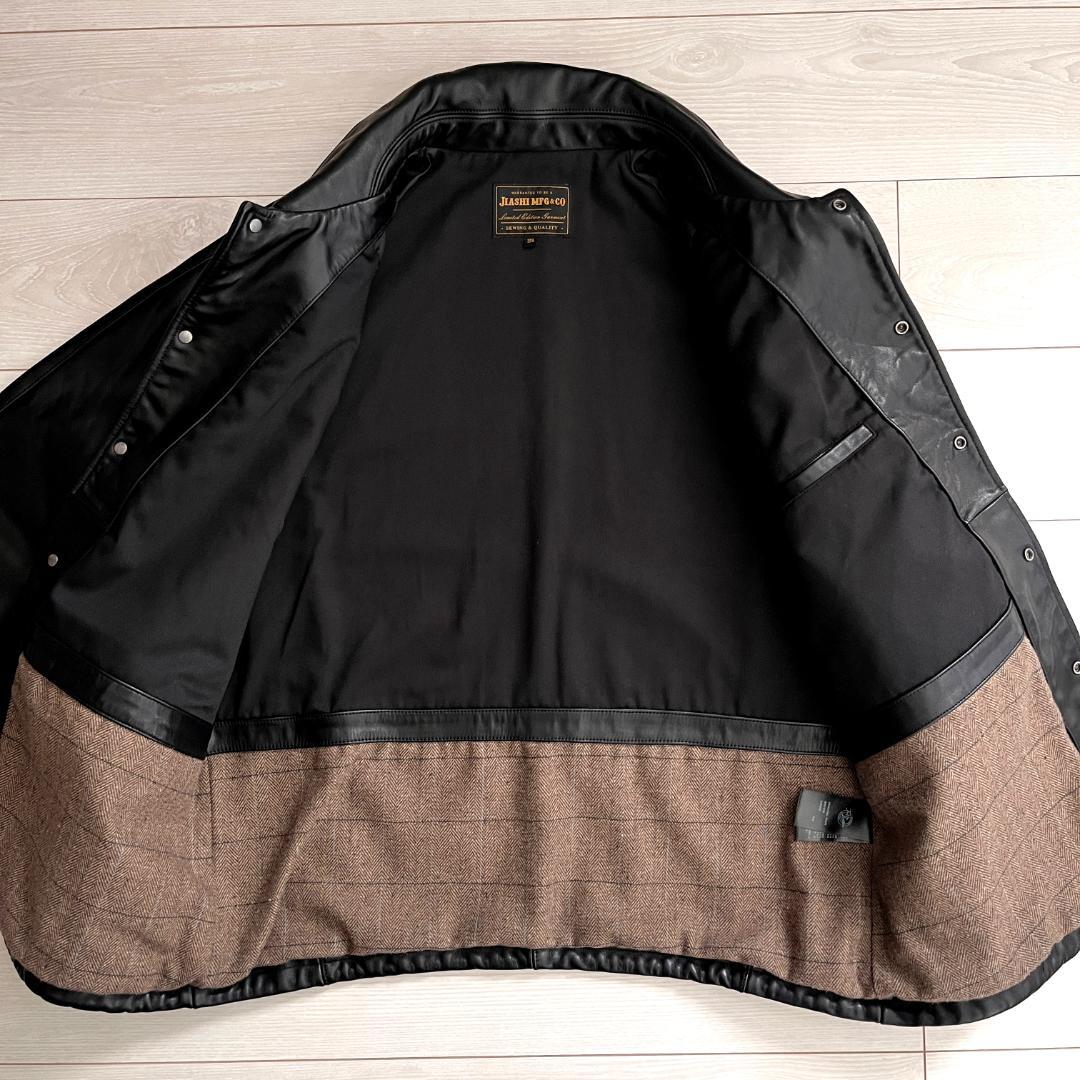 試着のみ JIASHI MFG&CO レザーコーチジャケット