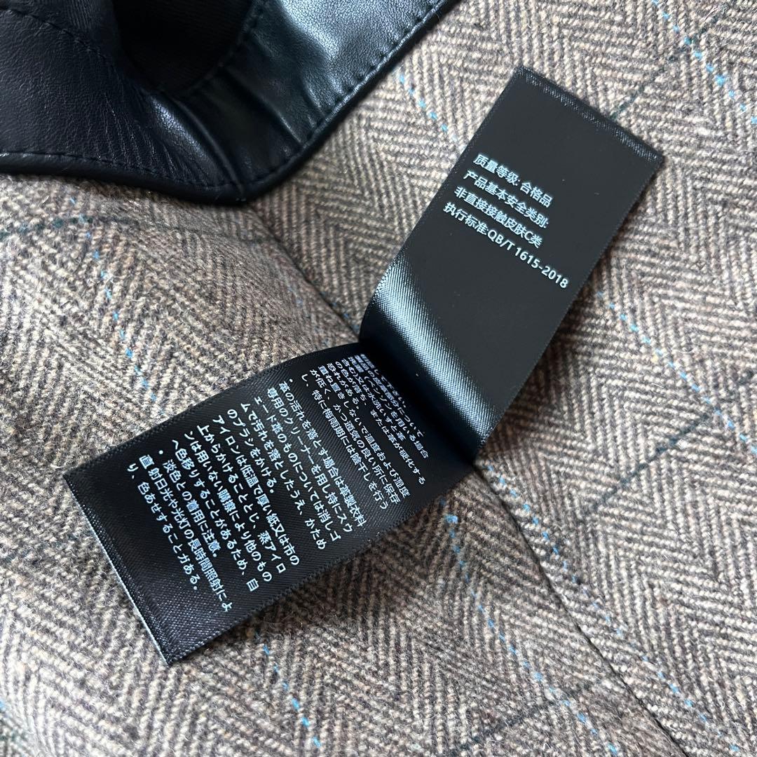 試着のみ JIASHI MFG&CO レザーコーチジャケット