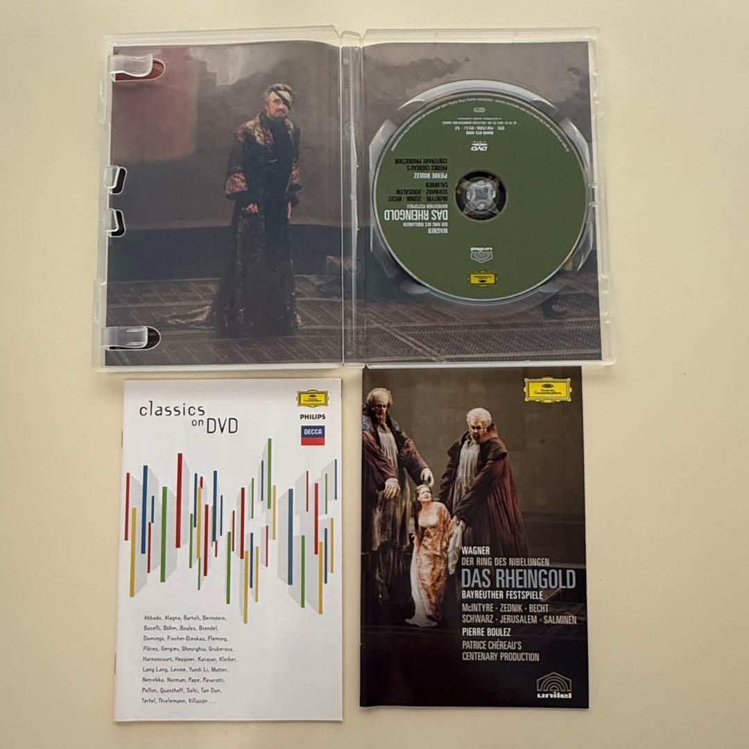 ■中古 DVD ワーグナー R.Wagner 『ニーベルングの指環』全8枚セット