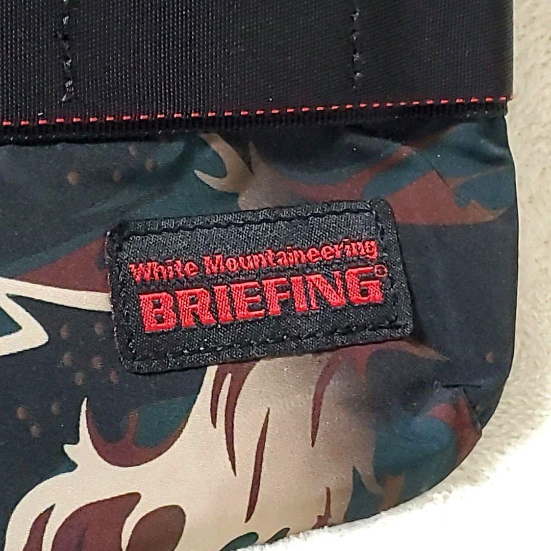 BRIEFING ブリーフィング 迷彩柄 ナイロンポーチ グリーン ユニセックス
