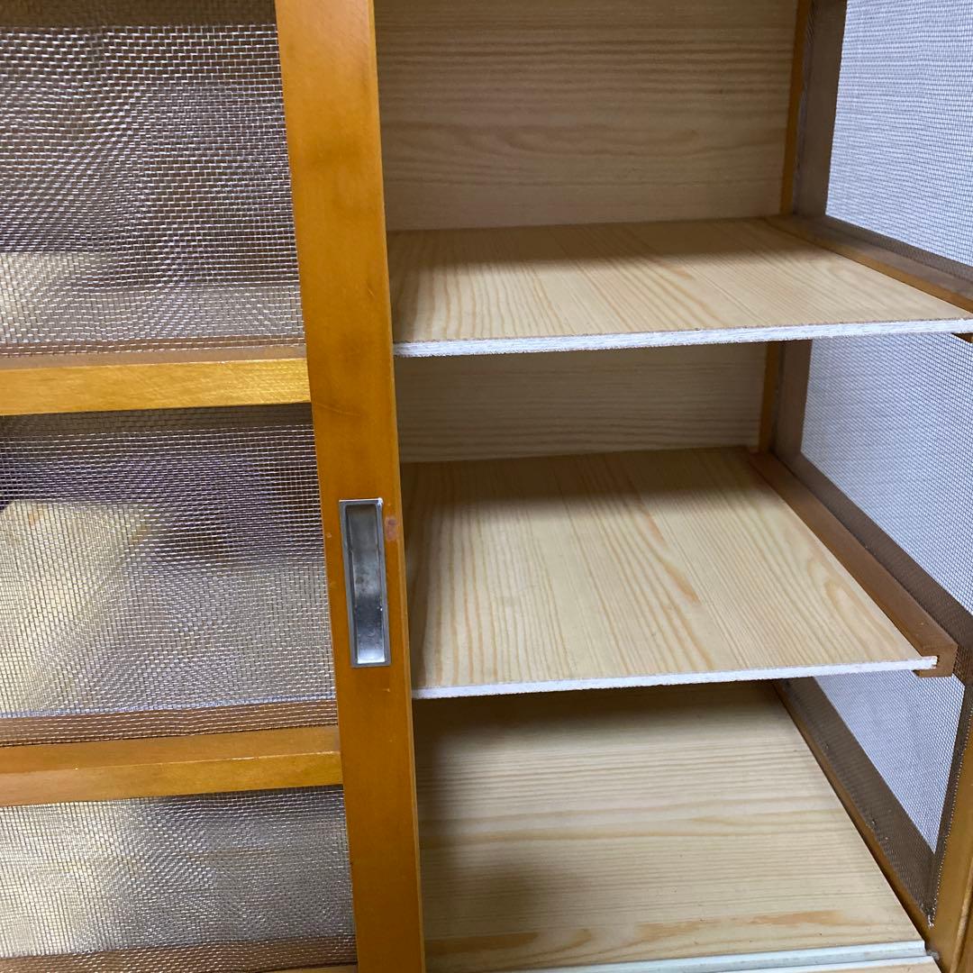 蝿帳（はえちょう）食器棚　昭和レトロ