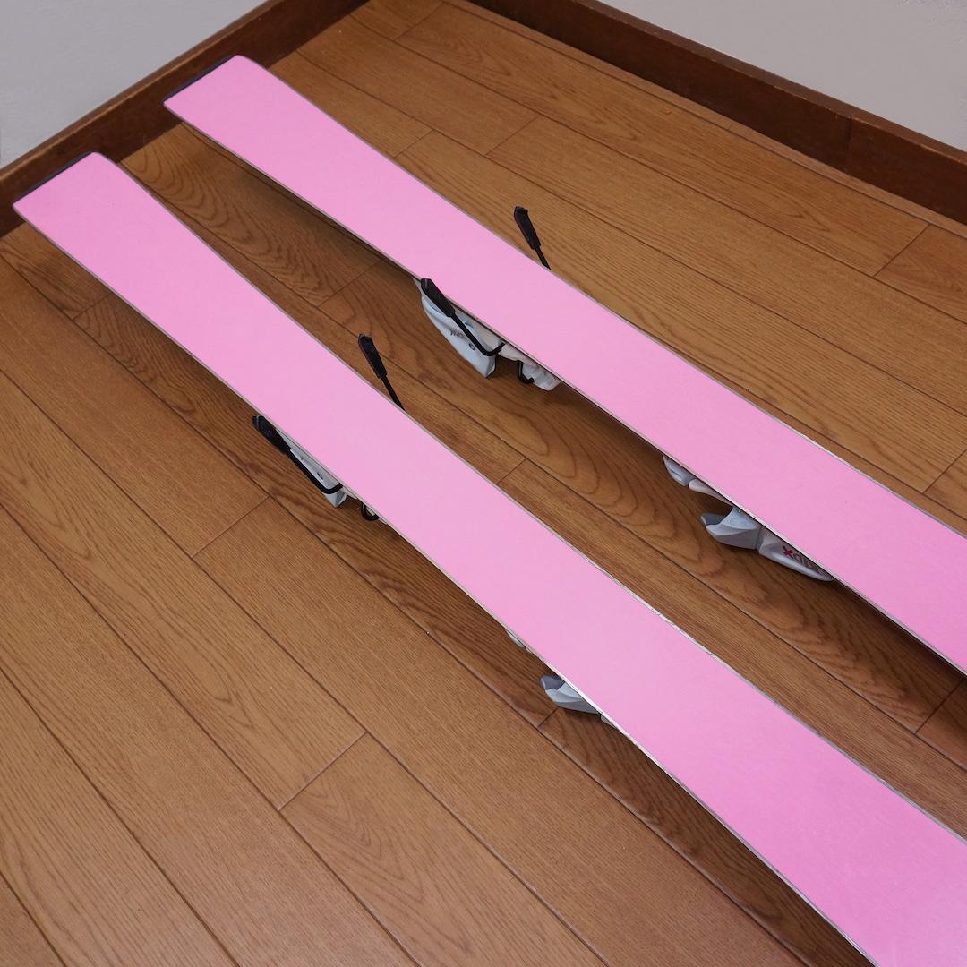 メンテ済 120cm 靴21cm PURE CONSCIOUS スキーセット