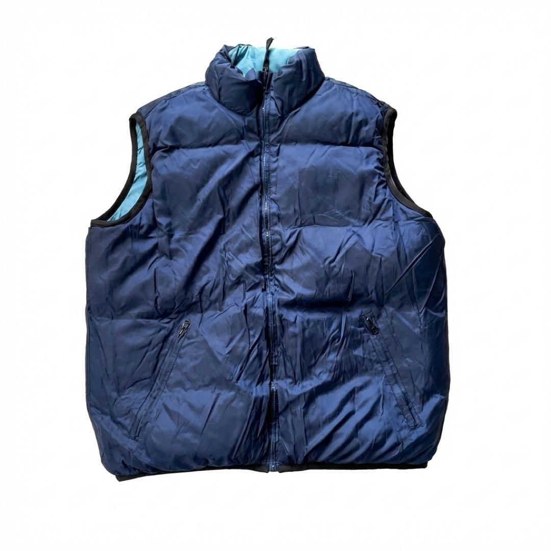 00s OLD NAVY オールドネイビー リバーシブル ダウンベスト