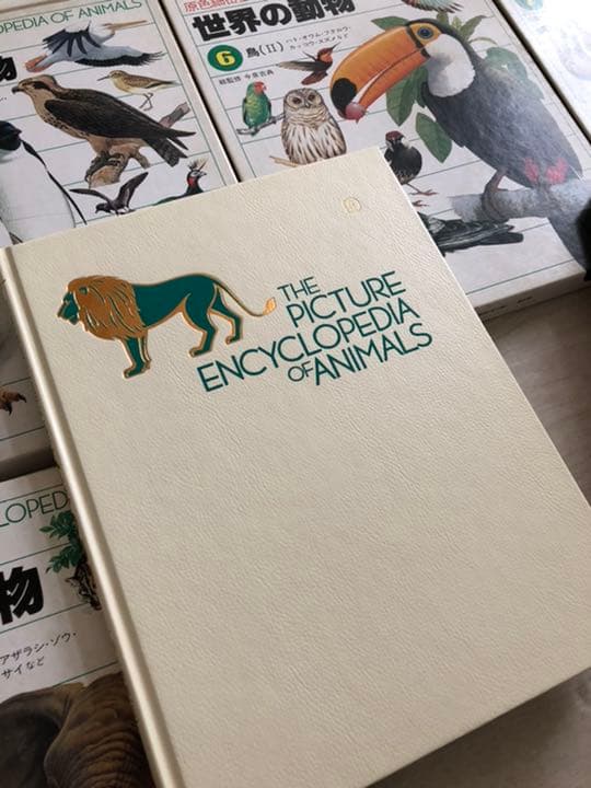 値下げ！　世界の動物　原色細密生態図鑑　講談社　まとめ売り