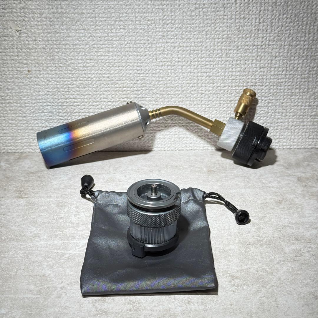 スノーピーク トーチ＋チタンバレル（オマケ付）