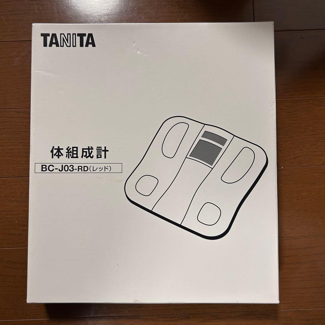 TANITA 体組成計BC-J03-RD(レッド)ジャパンネット