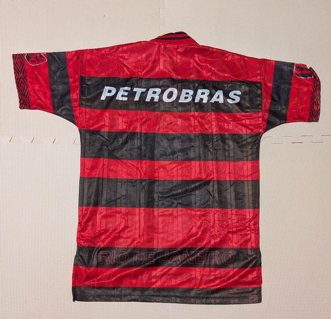 Umbro CR フラメンゴサッカーシャツ 赤黒（100周年）中古