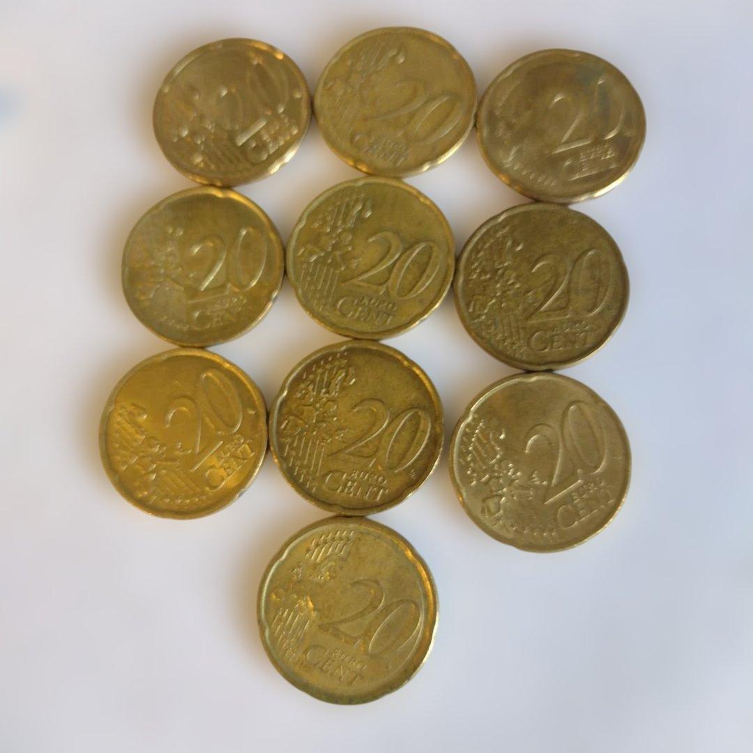 ヨーロッパ 現行 硬貨 40ユーロ