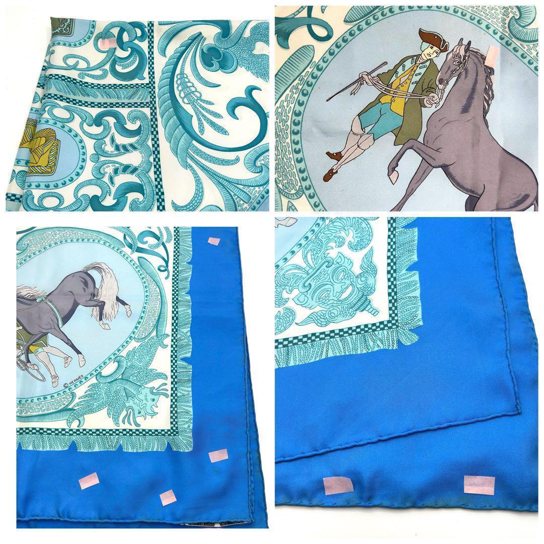 HERMES エルメス カレ スカーフ LA PRESENTATION シルク