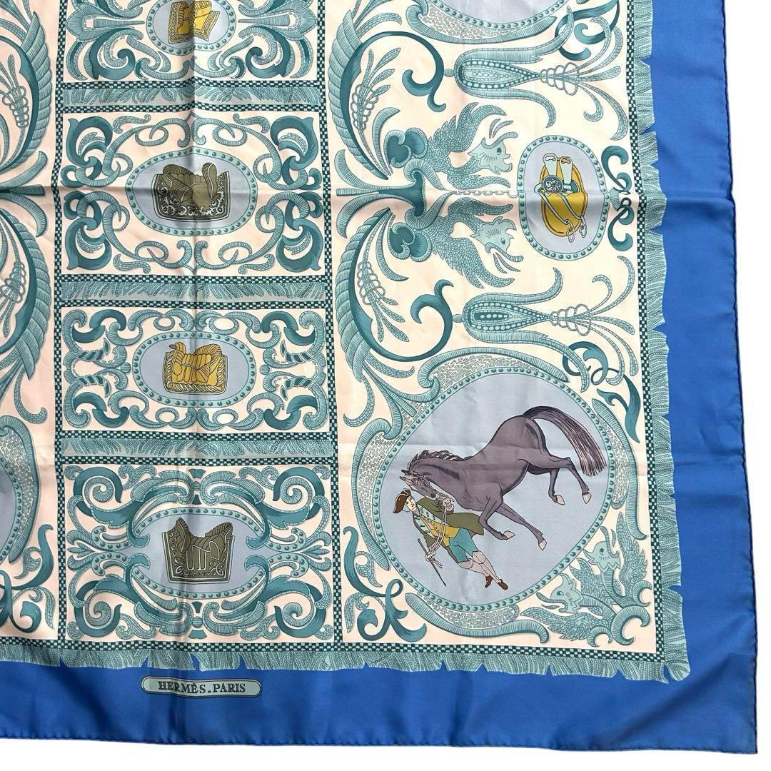 HERMES エルメス カレ スカーフ LA PRESENTATION シルク