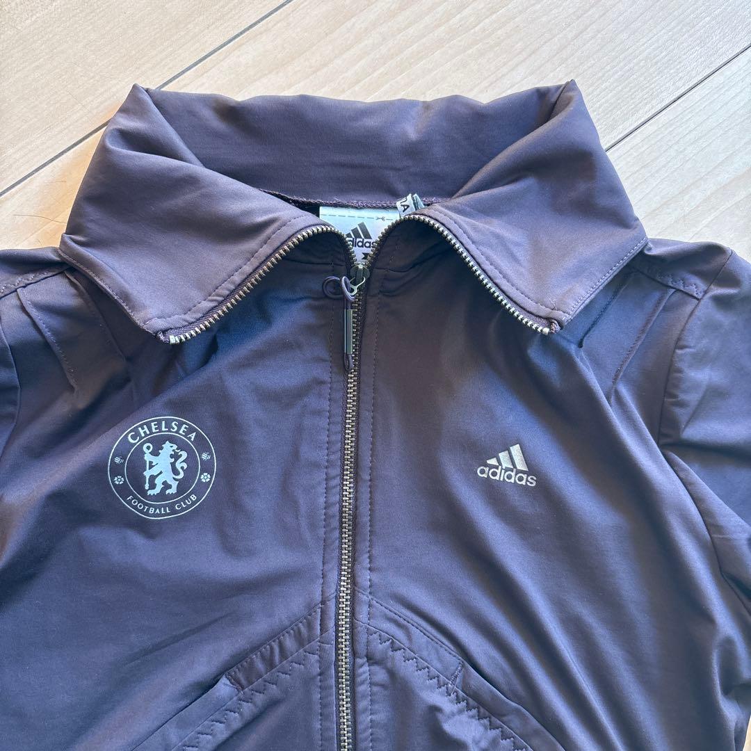アディダス チェルシーFC ハイネックジャケット