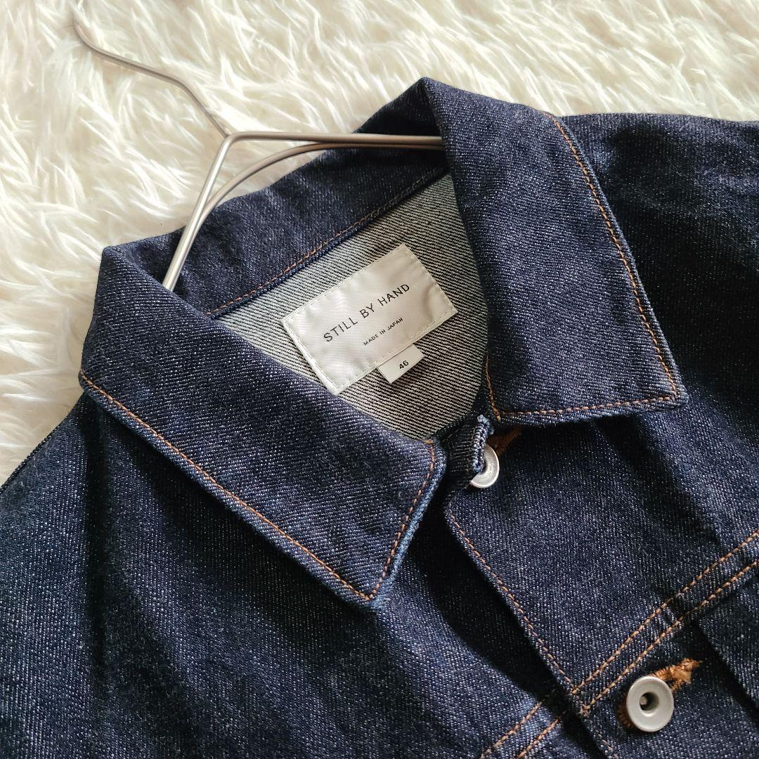 【極美品・現行】STILL BY HAND デニム ジャケット Gジャン M