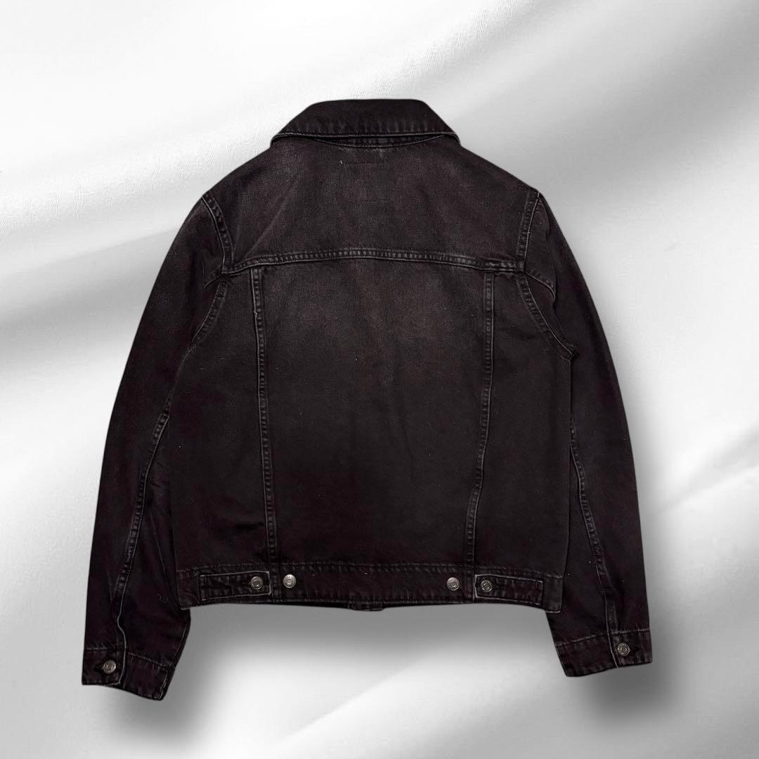 ZARA ベーシックデニムジャケット　ブラック