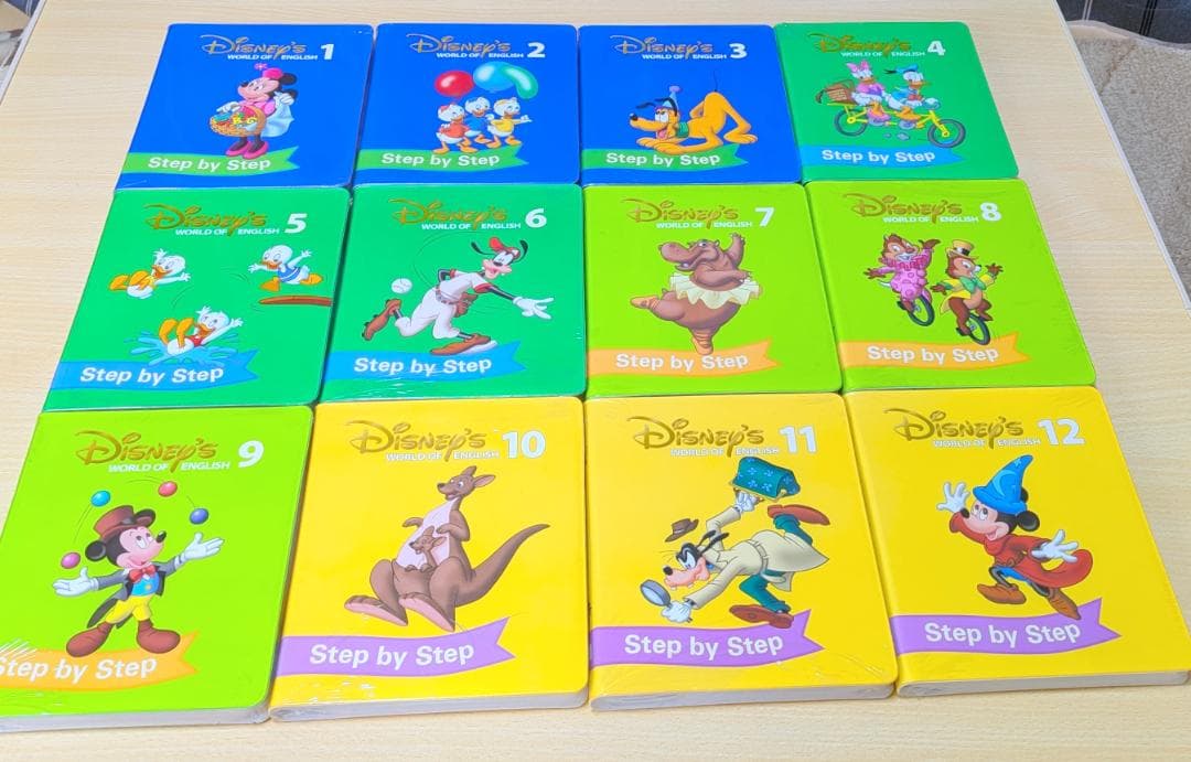 【未開封DVD】Step by Step DWE ディズニー英語システム