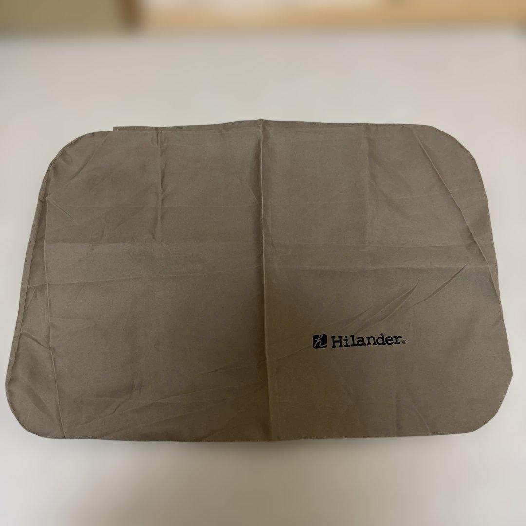 ② Hilander インフレータブルマット DX 8cm ベージュ まくら付き