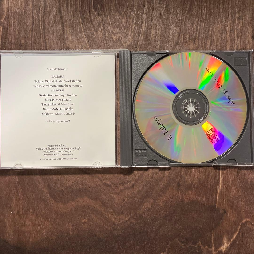 K.Takeya ／ Always Love You 自主制作盤CD
