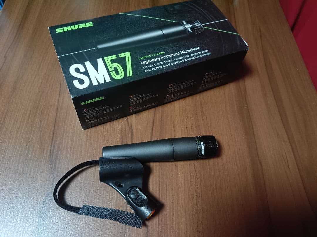 【美品 2本セット】 SHURE SM57 ダイナミックマイク 2本セット