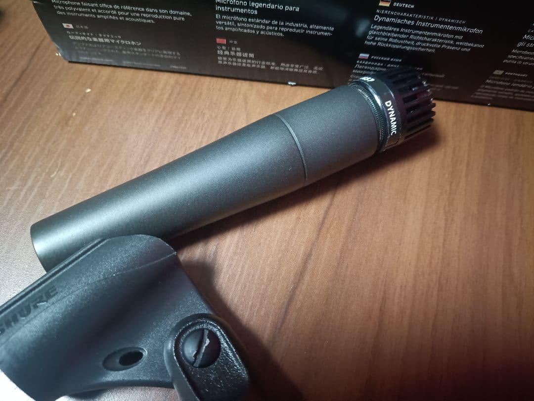 【美品 2本セット】 SHURE SM57 ダイナミックマイク 2本セット