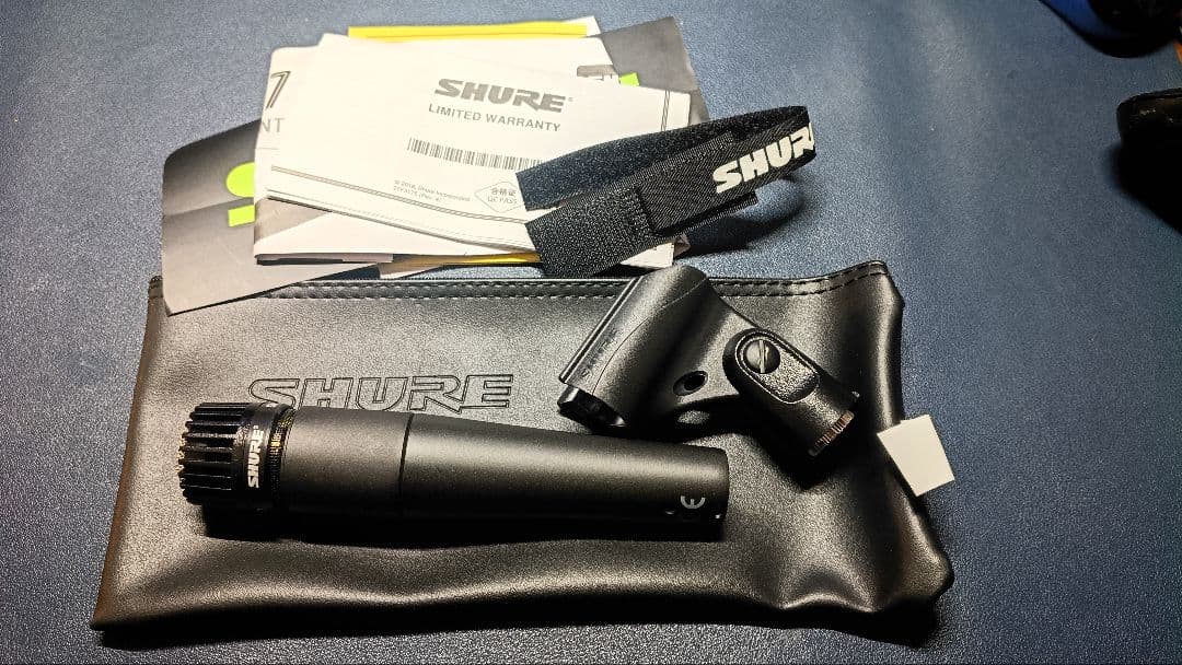 【美品 2本セット】 SHURE SM57 ダイナミックマイク 2本セット