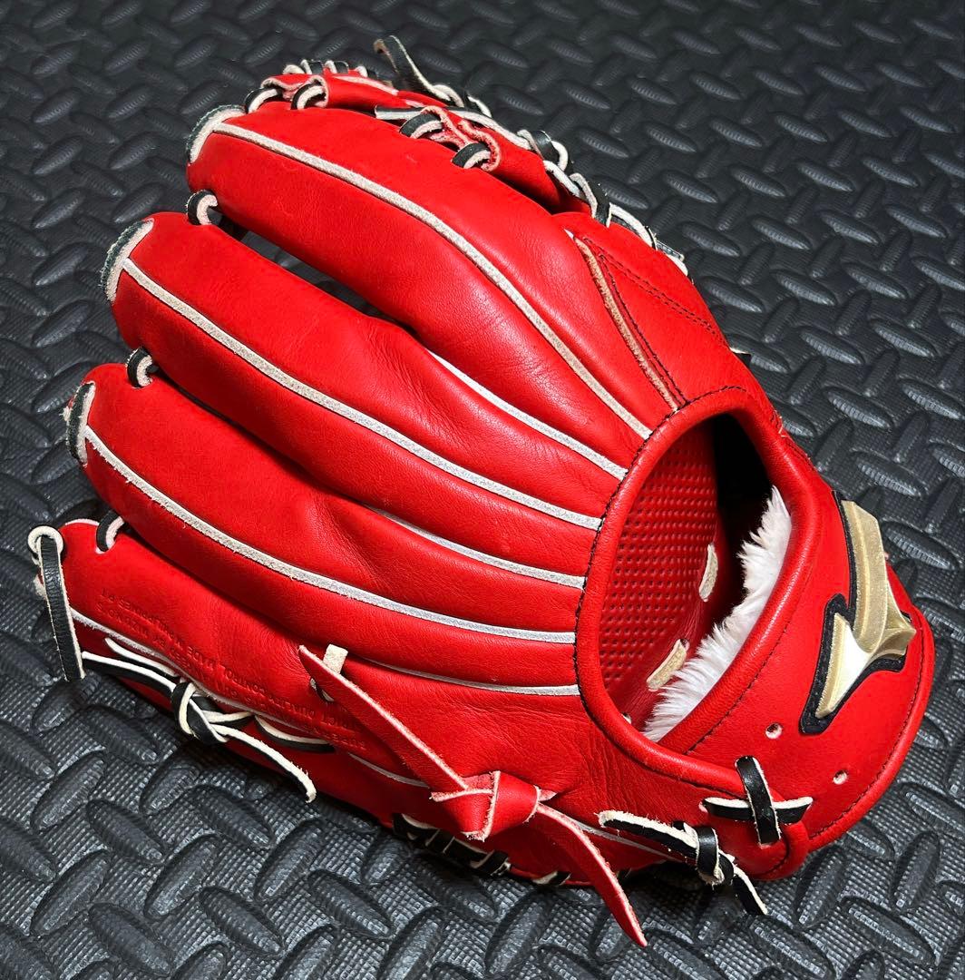 ミズノ グローバルエリート Hセレクション02 軟式 内野用 グローブ