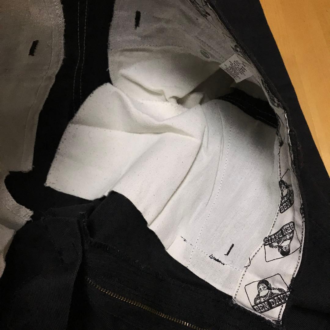 ベンデイビス　ワークパンツ　694 オリジナルベンズ　w32 黒　ブラック