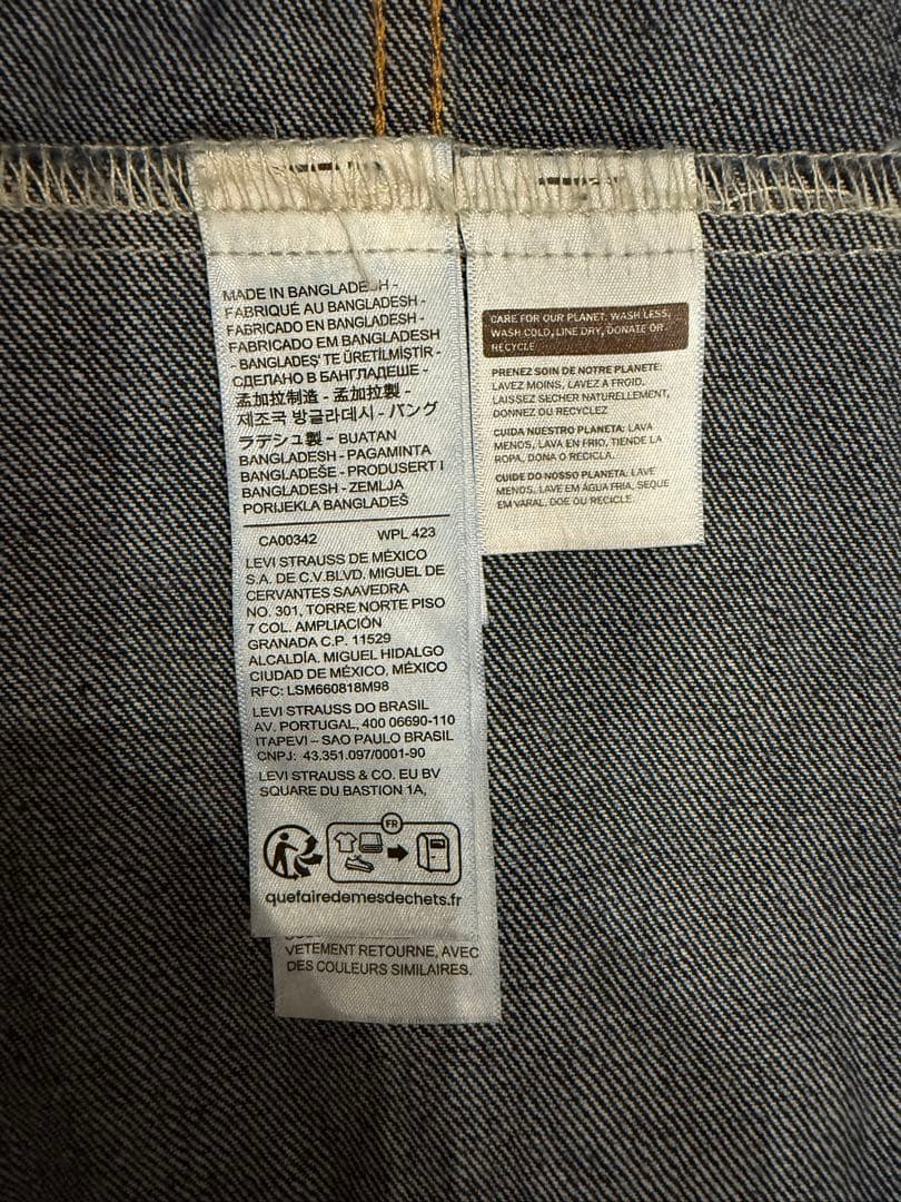 Levis TYPEⅢトラッカージャケット 品番 723340134￼