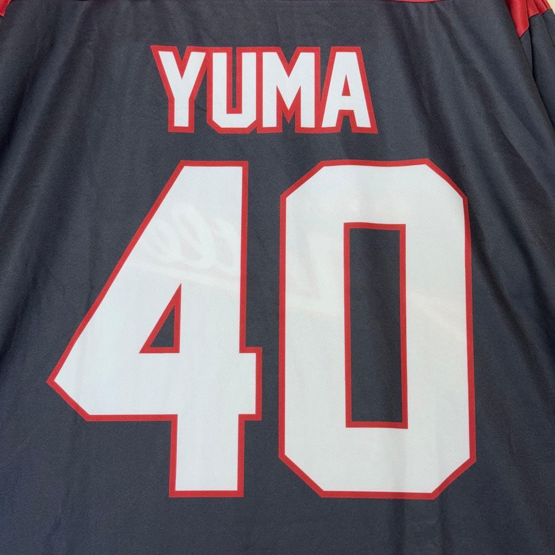 鹿島アントラーズ YUMA 40 鈴木優磨 ユニホーム LL ロンT