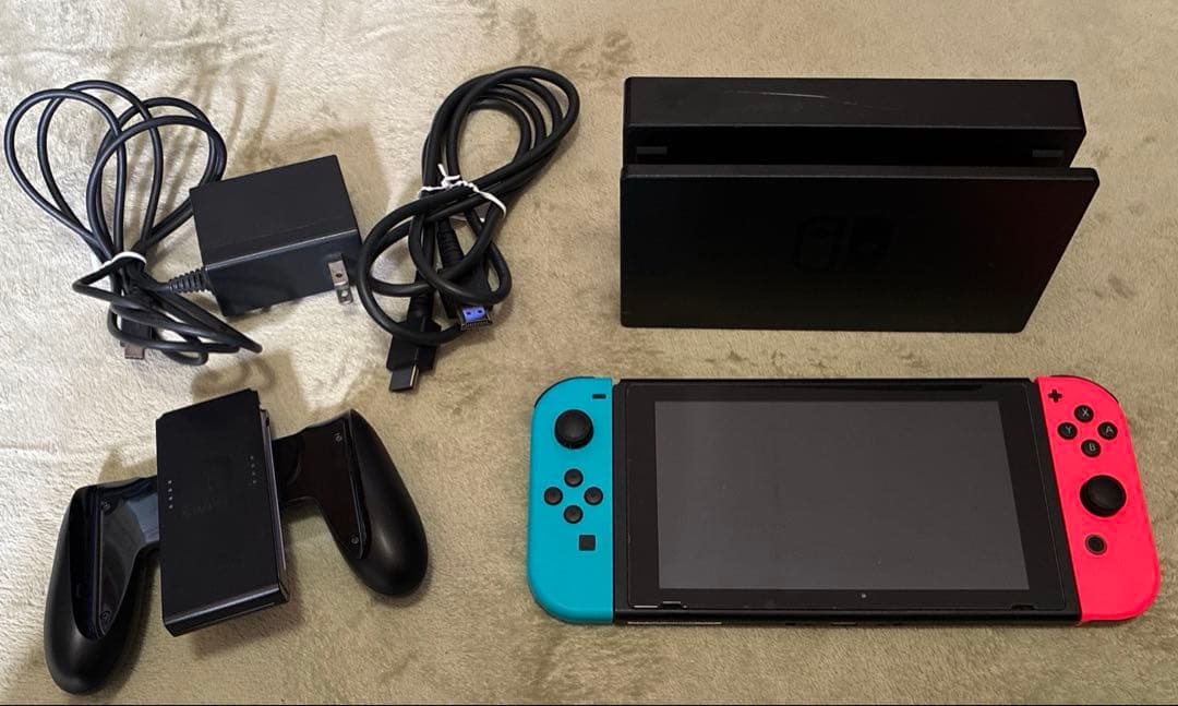 【ジョイコン不良あり】Nintendo Switch 初期型本体 箱無し