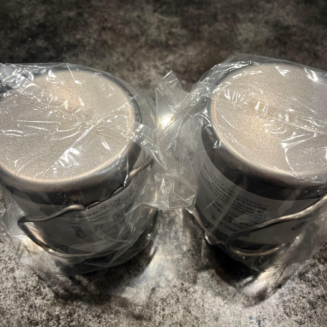 Peak Ti-Single Wall 450 Mug 2個 未使用品