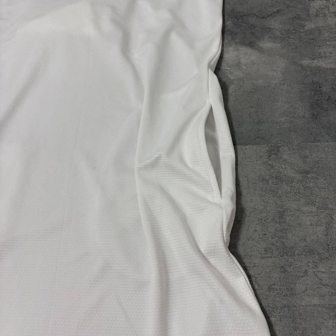 【新品】ジャックバニー　フレンチスリーブ　ワンピース　ホワイト　Mサイズ