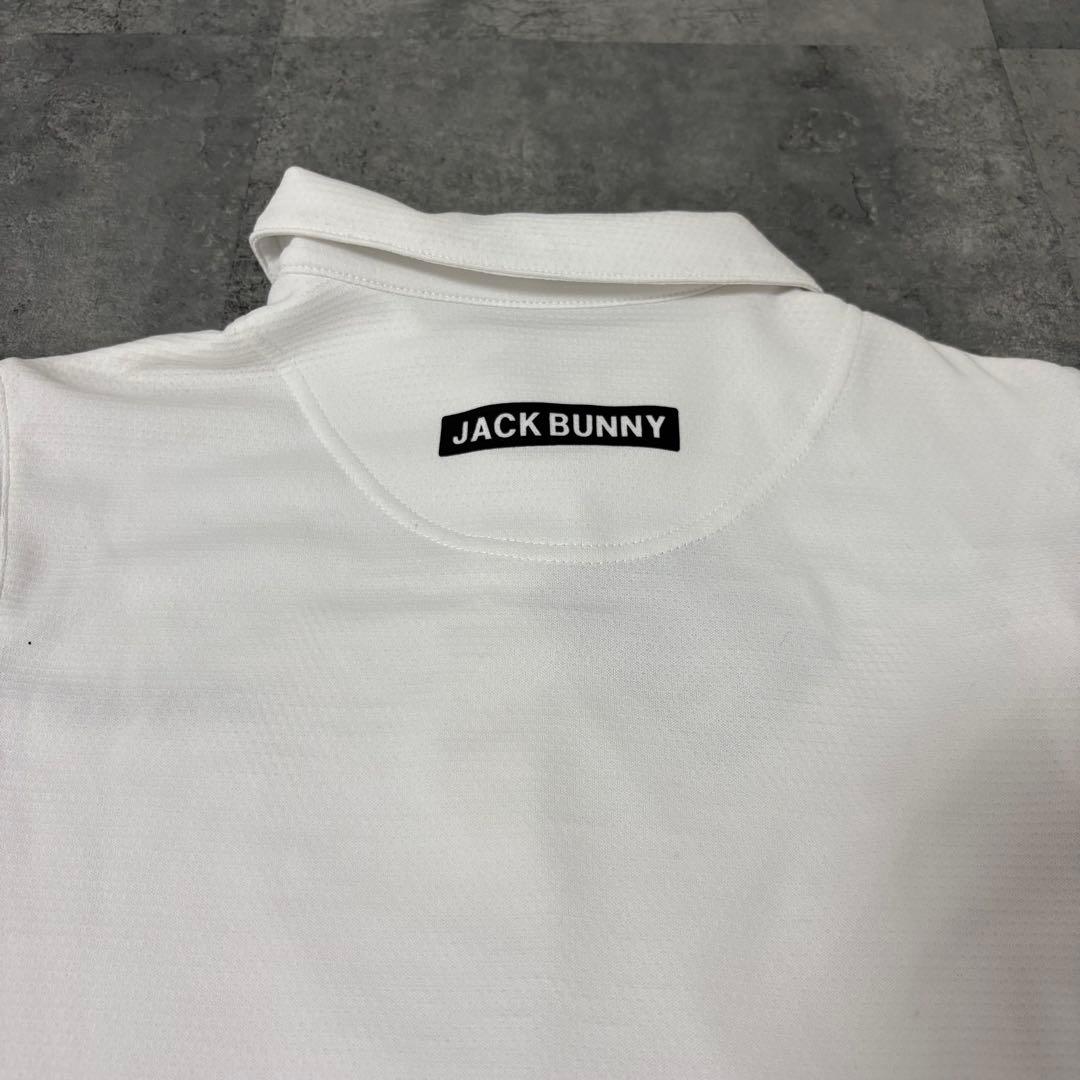 【新品】ジャックバニー　フレンチスリーブ　ワンピース　ホワイト　Mサイズ