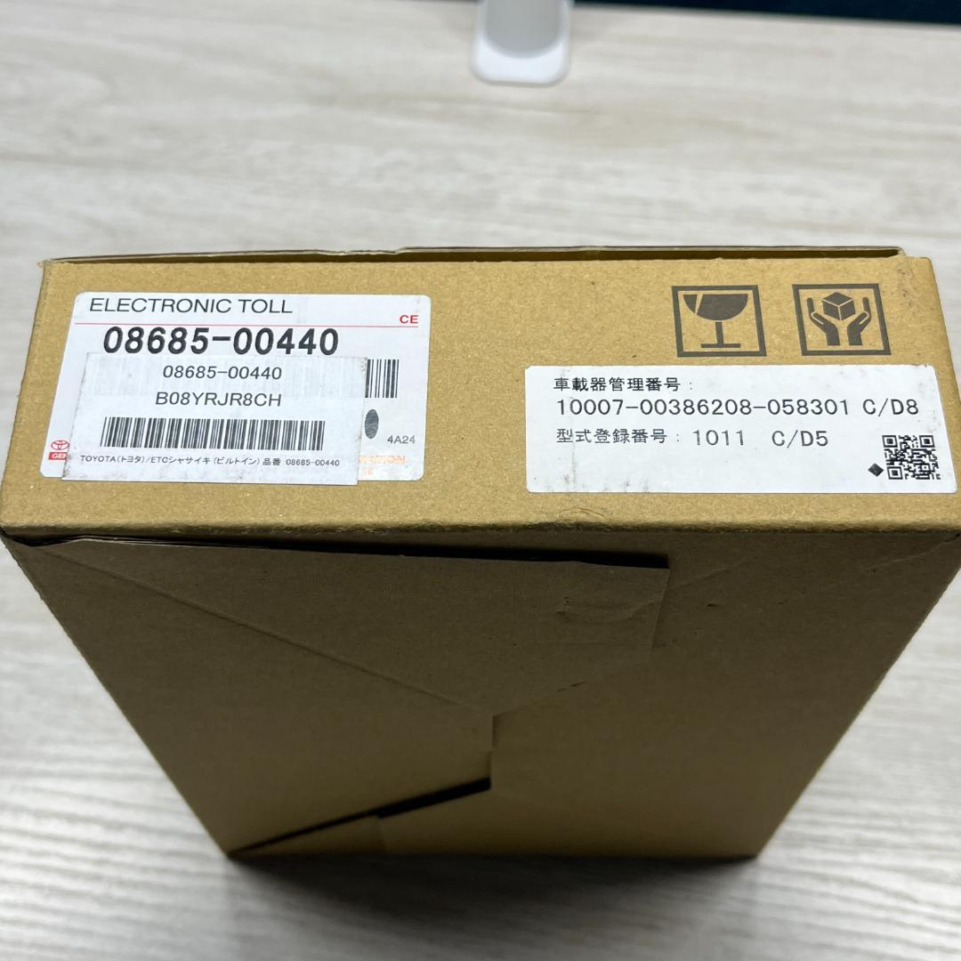 TOYOTA 純正 ETC車載器 12V 未使用 08685-00440