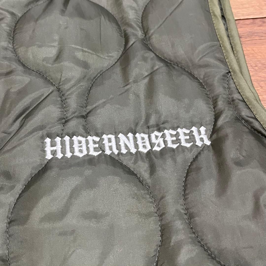 HIDEANDSEEK(ハイドアンドシーク)キルティングベスト　サイズS