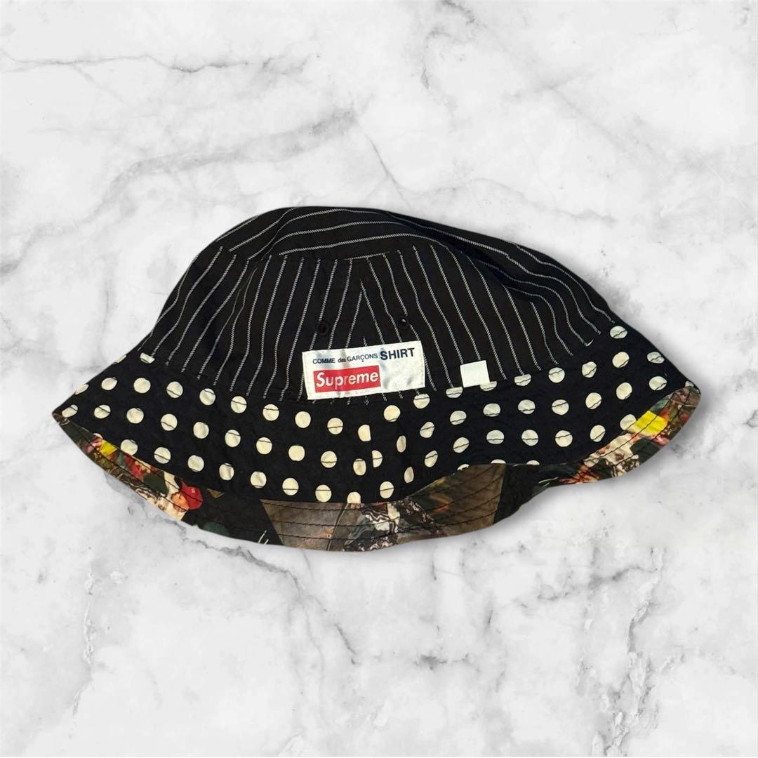 【希少レア】Supreme×Comme des Garcons Shirtバケハ