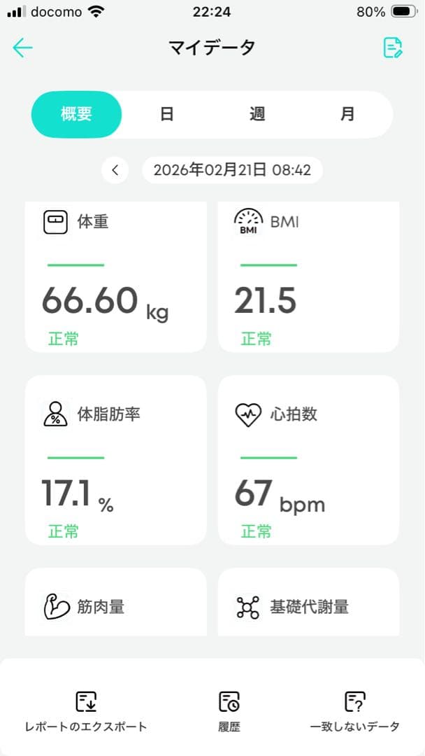 Anker Eufy Smart Scale P3 体組成計 アプリ連携 美品