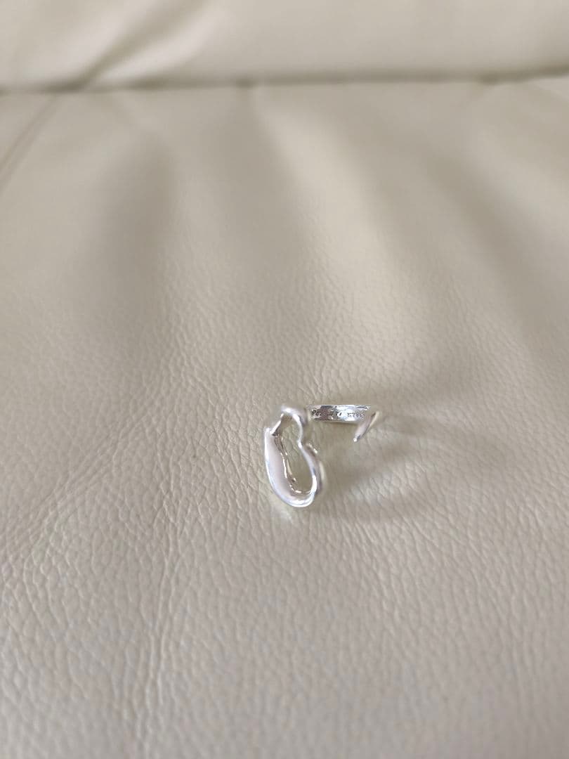 美品Tiffany&Co. ティファニー オープンハート リング シルバー 指輪