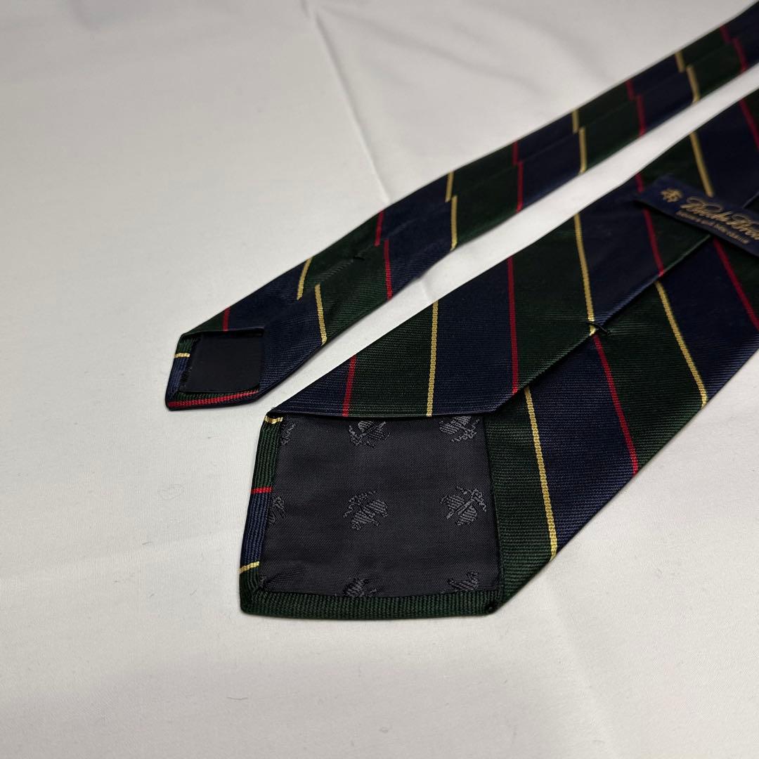 美品☆ブルックスブラザーズ☆ネクタイ☆アーガイルサザーランド☆グリーン☆713