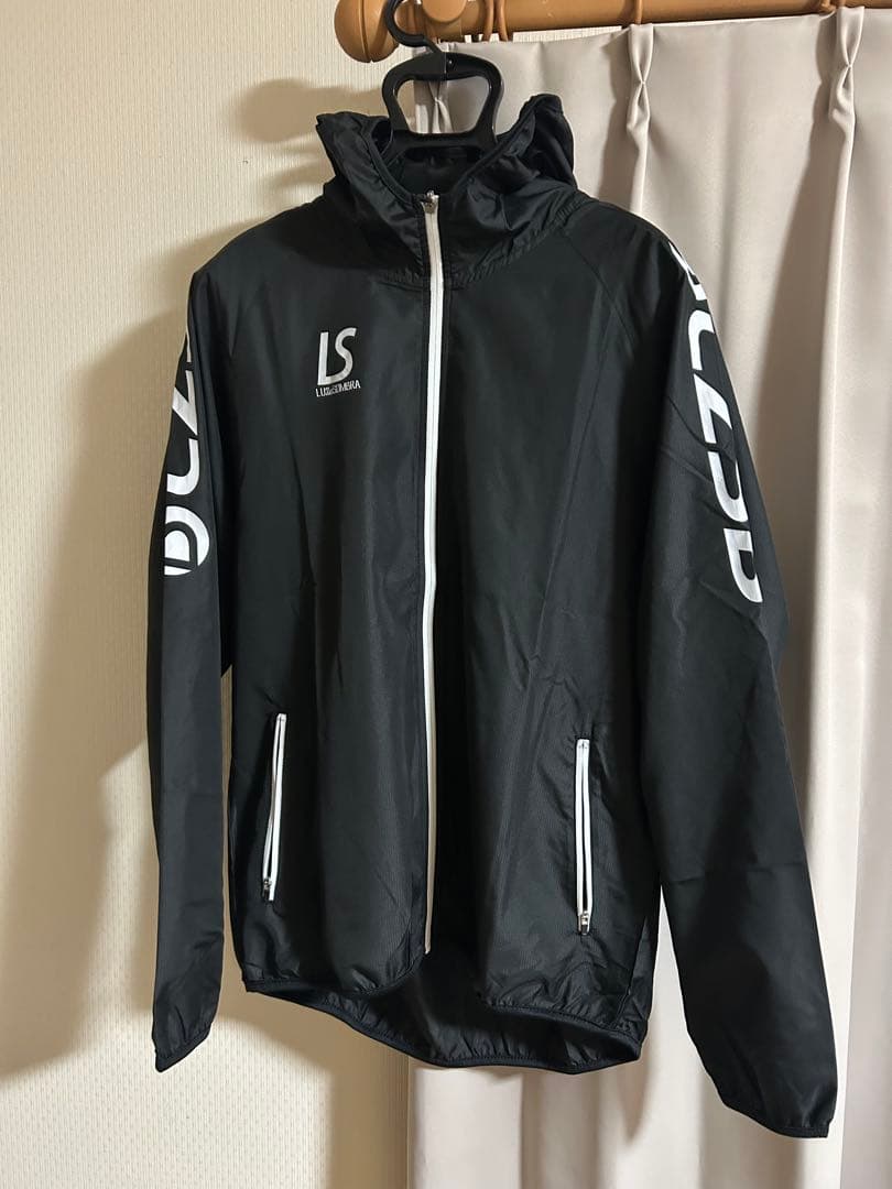 美品⭐︎ ルースイソン LS フード付きウィンドブレーカー ブラック　サイズXL