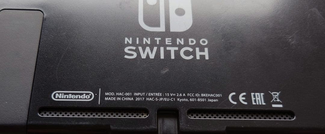 『訳あり品』Nintendo　Switch　本体のみ　液晶