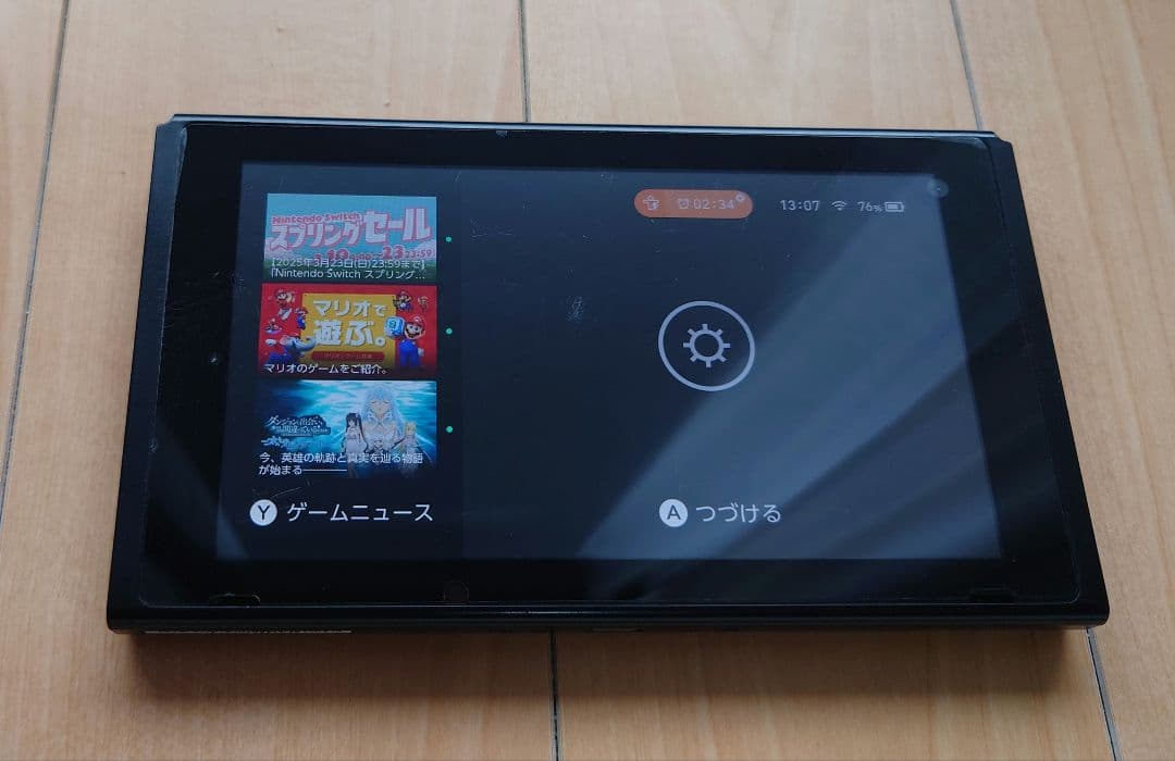 『訳あり品』Nintendo　Switch　本体のみ　液晶