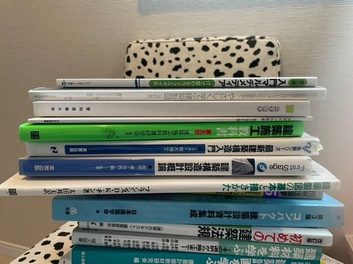 愛知産業大学建築学科　参考書　まとめ売り