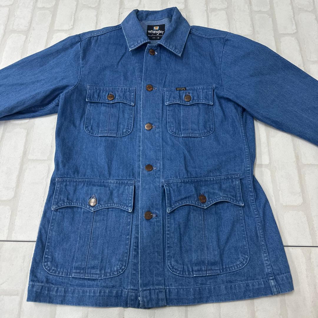 値下げ 90s ラングラー Wrangler デニム ブッシュ ジャケット M