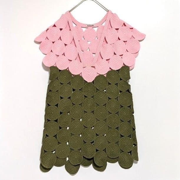 MOZHDEH MATIN MAYU ハンドニット チュニック 定価12.6万
