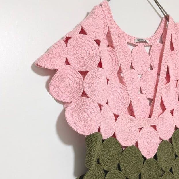 MOZHDEH MATIN MAYU ハンドニット チュニック 定価12.6万