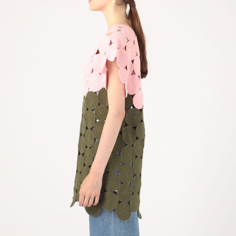 MOZHDEH MATIN MAYU ハンドニット チュニック 定価12.6万