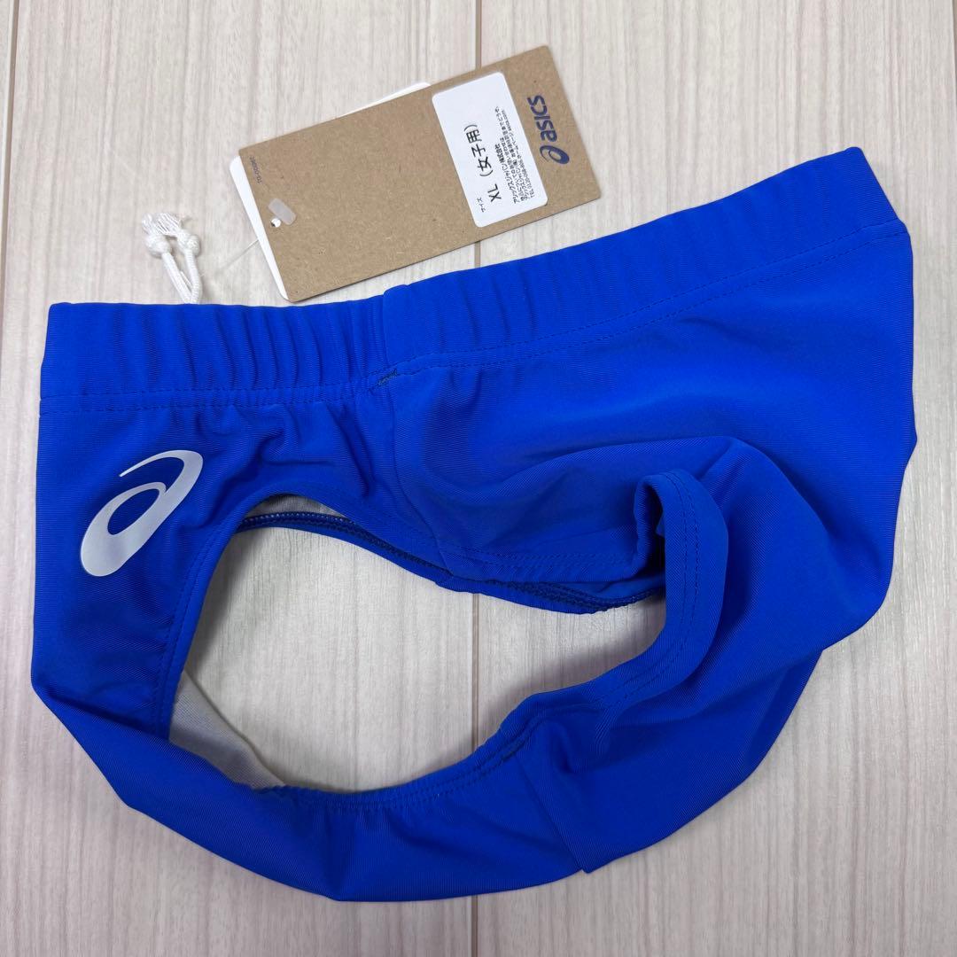 アシックス　女子陸上レーシングショーツ　XLサイズ　ロイヤルブルー単色　新品