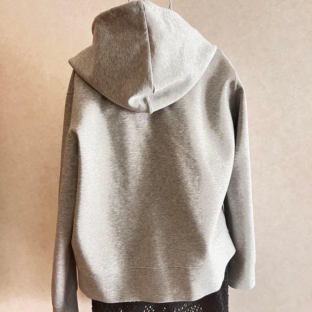 未使用【Spick & Span】 ストレッチジップフードパーカー フーディ